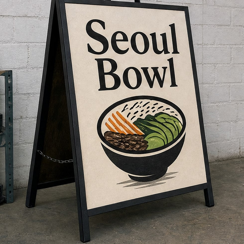 A-Frame Sidewalk Signs