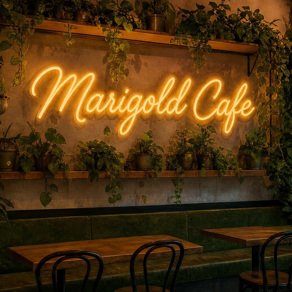 Customized restaurant signs for cafes and coffee shops