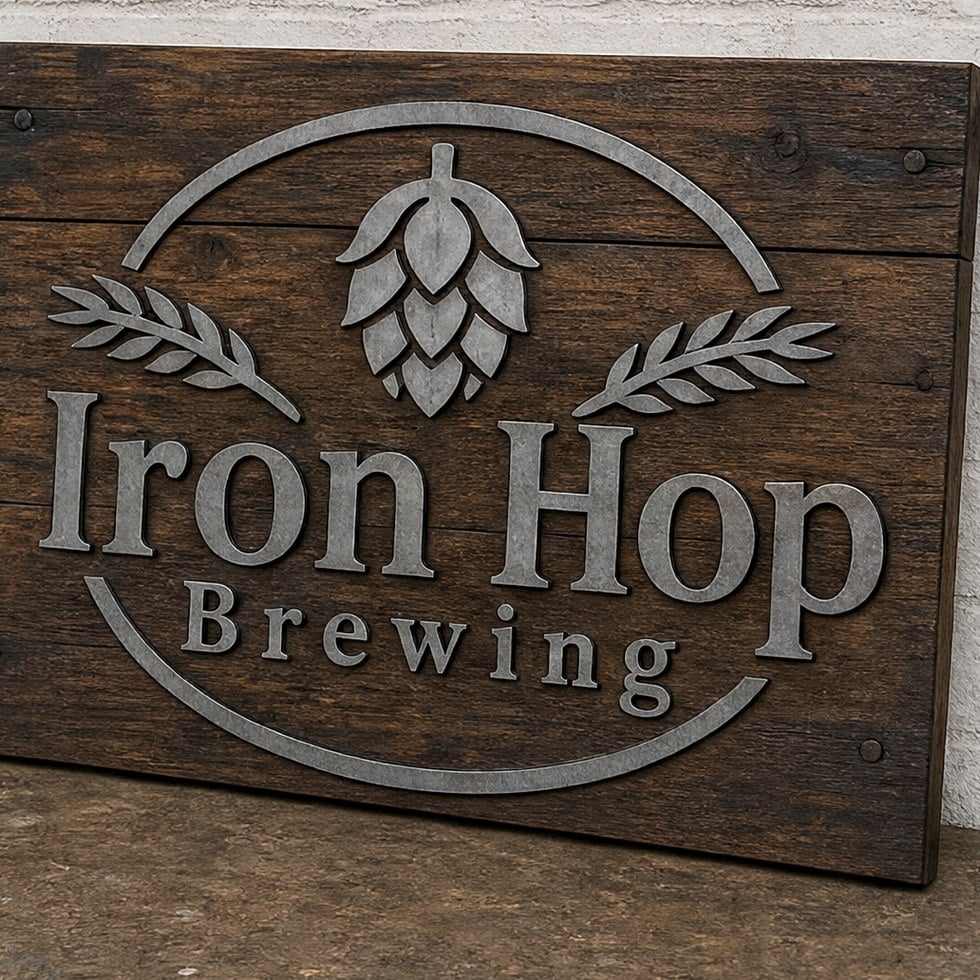 Rustic Wood & Metal Signs
